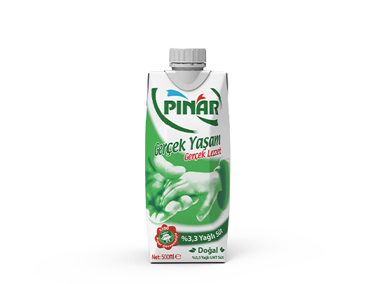 Pınar %3.3 Yağlı Süt 500 ml