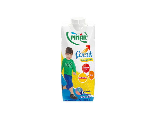 Pınar Çocuk Devam Sütü 500 ml Ballı