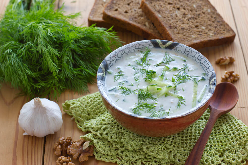 PINAR YOĞURTLU SALATALIK ÇORBASI