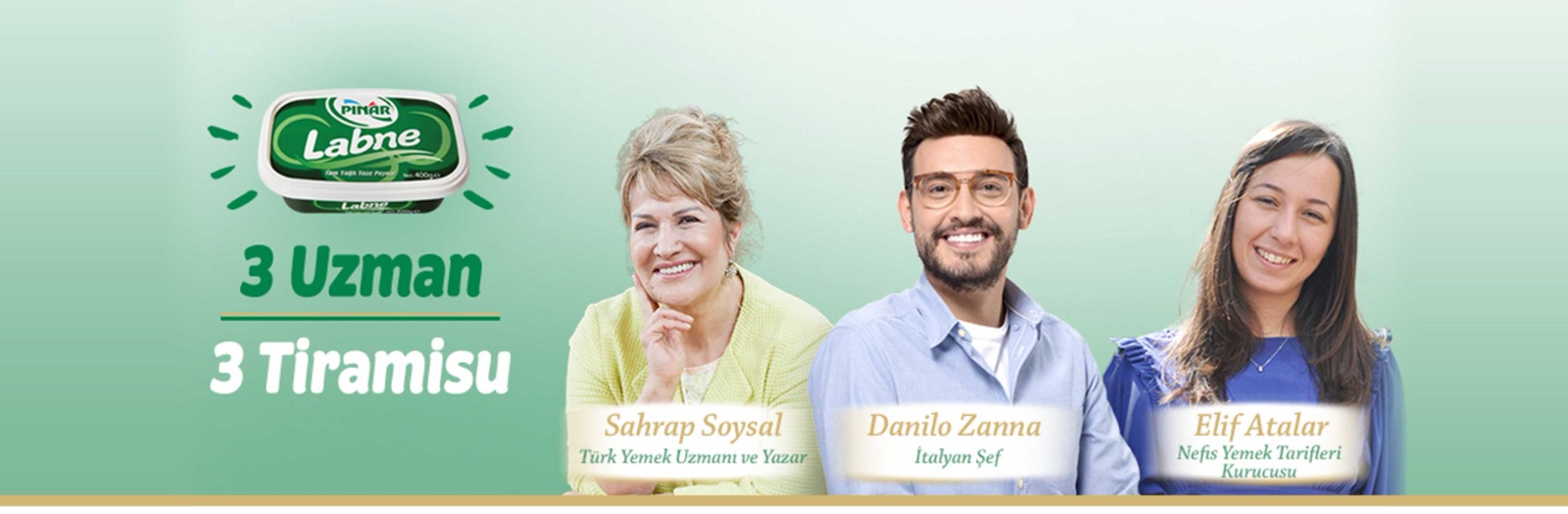 Üç Uzman Üç Tiramisu