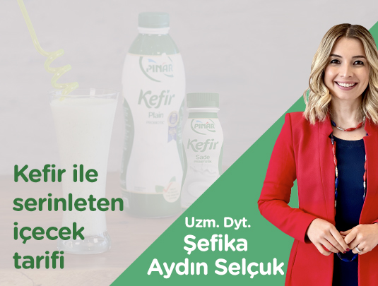 PINAR KEFİR İLE SERİNLETEN İÇECEK TARİFİ