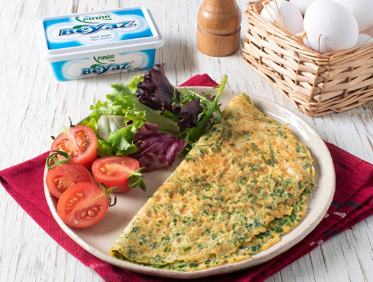 PINAR BEYAZLI OMLET