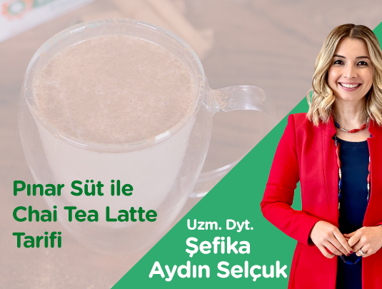 PINAR SÜT İLE ENFES CHAİ TEA LATTE TARİFİ