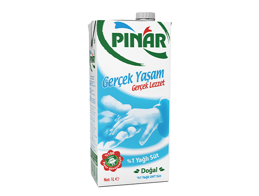 Pınar %1 Yağlı Süt 1 lt