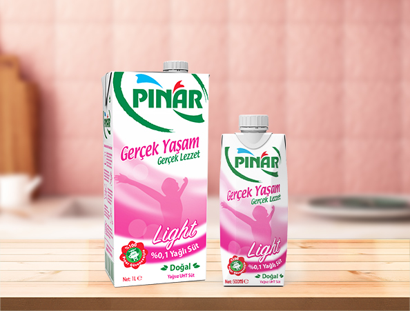 %0,1 Yağlı Pınar Light Süt