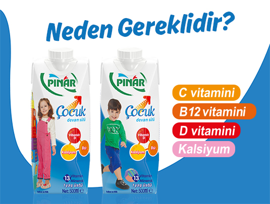 Neden Pınar Çocuk Devam Sütü?
