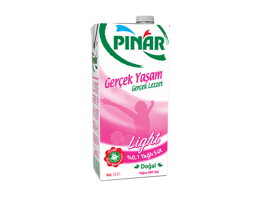 Pınar Light Süt 1 lt