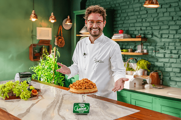ŞEF DANİLO ZANNA’DAN TUZLU KARAMELLİ PATLAMIŞ MISIR CHEESECAKE