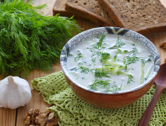 Pınar Yoğurtlu Salatalık Çorbası