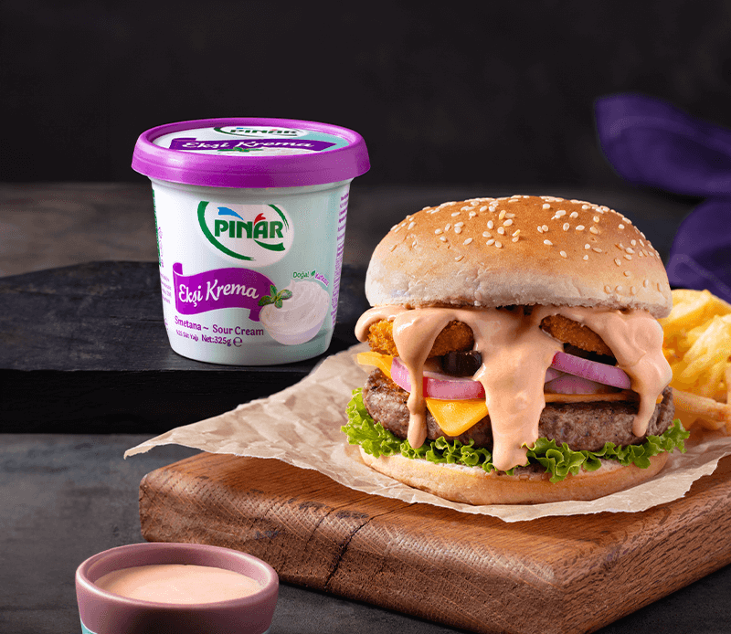 PINAR EKŞİ KREMALI BARBEKÜ SOSU