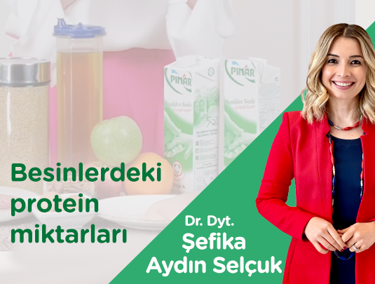 BESİNLERDEKİ PROTEİN MİKTARLARI
