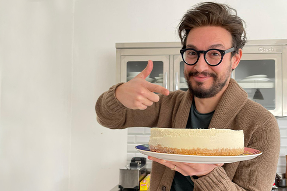 ŞEF DANİLO ZANNA’DAN PINAR LABNELİ BALLI CHEESECAKE